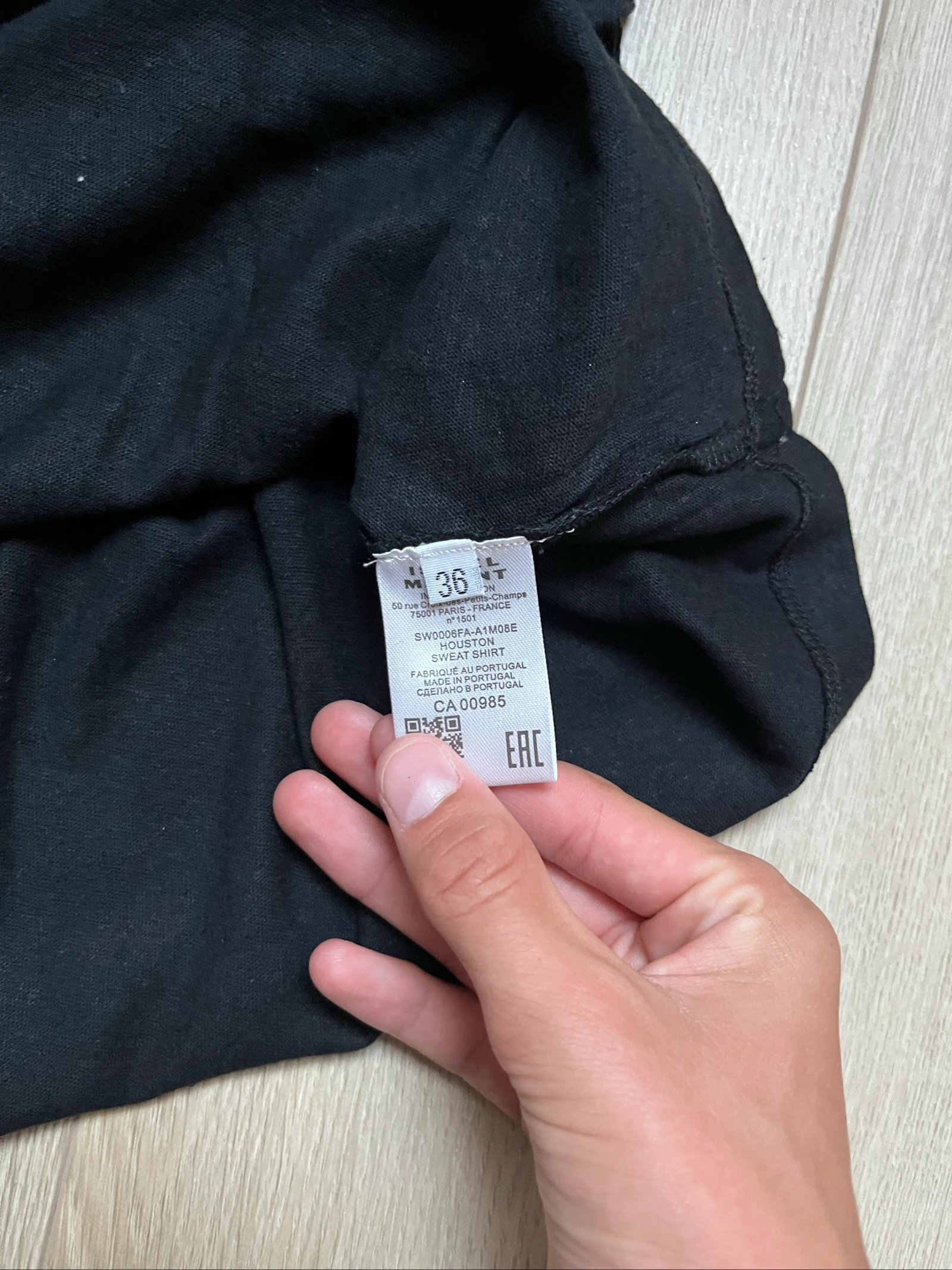 T shirt Isabel Marant Etoile Tamanho P/36 Preto e prateado – photo 4